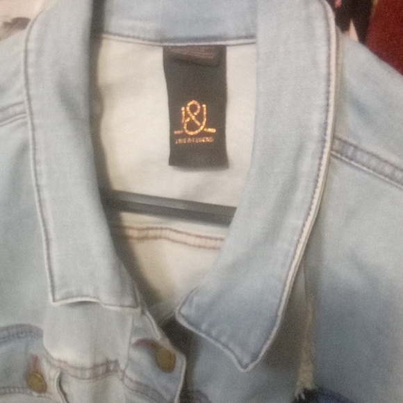 Love and legend SZ 20 denim vest - Picture 2 of 3